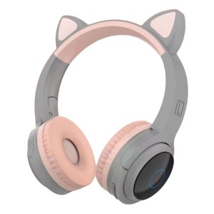 هدفون بی سیم بچگانه طرح گربه مدل XY-203